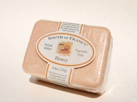 Soutg Of France's Soap Honey Bar 8oz