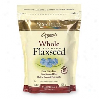 Spectrum Essential's Whole Premium Flaxseed Organic 15oz