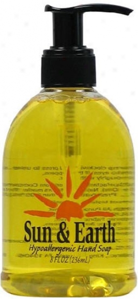 Sun & Earth's Liquid Soap Pump 8oz