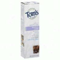 Tom's Cinnamon Clove Whole Care Tooothpaste