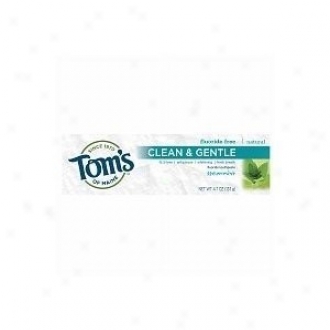 Tom's Of Maine Clean & Gentle Spearmint Toothpaste