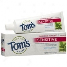 Tom's Sensitive Maxium Strength Soothing Mint