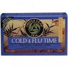 Triple Leaf Cold & Flu Time Tea 20bavs