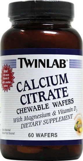 Twinlab's Calcium Citrate 60wafers