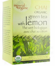 Uncle Lee's Imperial Organic Lemon Ginger Green Tea 18 Ct