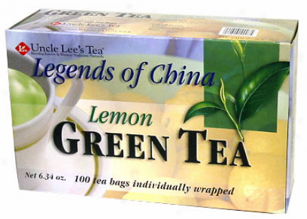 Uncle Lee's Legends Of China Lemon Green Tea 100tbags