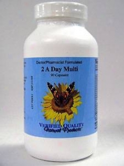 Verified Quality's 2 A Day Multi Vitamin 90 Caps