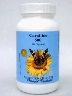 Verified Quality's L-carnitine 500 Mg 60 Caps