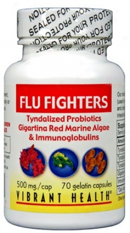 Vibrant Health's Flu-fighters 500mg 70caps