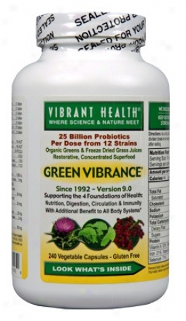 Vibrant Health's Green Vibrance 240vcaps