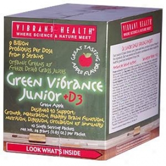 Vibrant Health's Gv Junior/green Apple 10 Pts