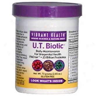 Vibrant Health's U.t. Biotic Powder 75 Gram