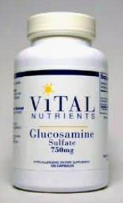 Vital Nutrient Glucosamine Sulfate 750 Mg 120 Caps