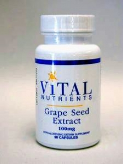 Vital Nutrient's Grape Seed Extract 100 Mg 90 Caps