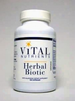 Vital Nutrient's Herbal Biotic 120 Caps