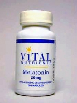 Vital Nutrien's Melatonin 20 Mg 60 Caps