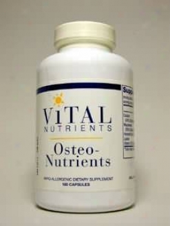 Vital Nutrient's Osteo-nutrients 180 Caps