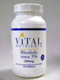 Vital Nutrient'sR hodiola Rosea 200 Mg 120 Vcaps