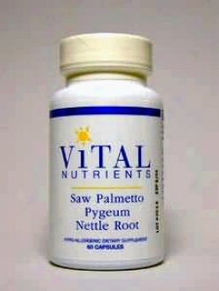 Vital Nutrient's Saying Palmetto, Pygeum, Nettle Root 60 eGls