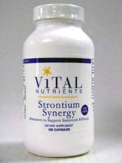 Vital Nutrient's Strontium Synergy 120 Vcaps