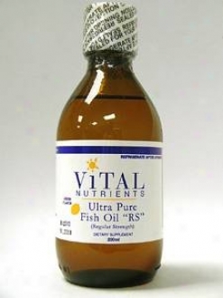 Vital Nutrient's Ultra Pure Fish Oil Liq. &quot;&quot;rs&quot;&quot; 200 Ml