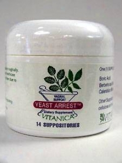 Vitanica's Yaest Arrest Suppositories 14 Cnt  Out Of Stock