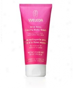 Weleda Body Wash Creamy Wild Rose 7.2oz