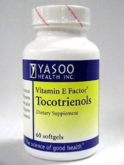 Yasoo Health's Vitamin E Factor Tocotrienols 60 Gels