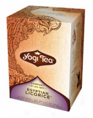 Yogi's Egyptian Licorice Spice Tea Organic 16tbags