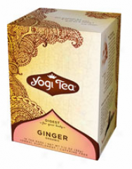 Yohi's Ginger Certified Organic Tea Ancient Healing Formula 16tabs