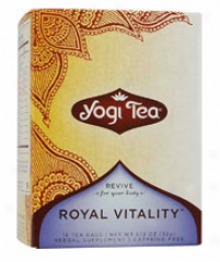 Yogi's Ginseng Royal Vitality Tea 16tbags