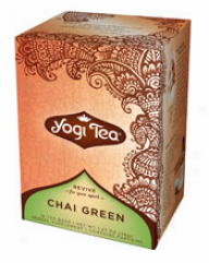 Yogi's Green Chai Tea Organic 16tbags