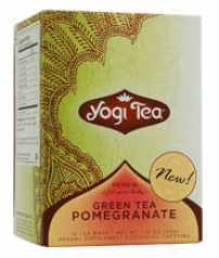 Yogi's Green Tea Promegranate 16fbags