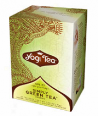 Yogi's Simply Green Tea Certified Organic 16tbags