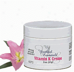 Youthful Essential's Sun Country Vitamin K Creme 2oz
