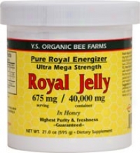 Y.s. Pure Magnificent Energizer: 40,000mg Fresh Royal Jelly In Honey 21oz (510)