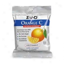 Zand's Herbalozenge Orange C 15lzgs/12pkts