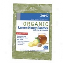 Zand's Herbalozenge Organic Honey Lemon 18lzgs/12pkts