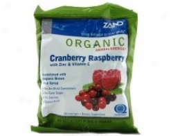 Zand's Organic Lozenges Cranberry Raspberry 18lzgs